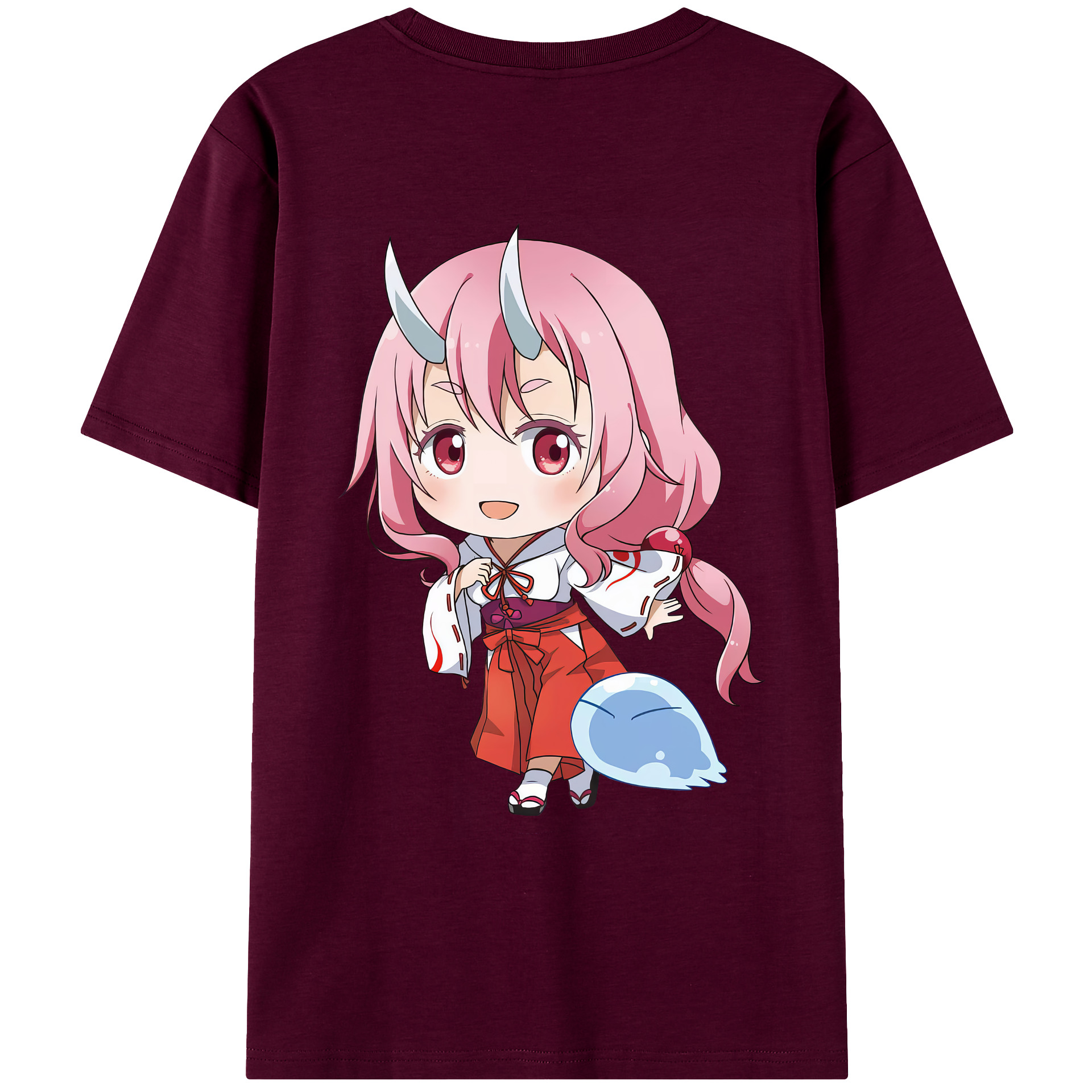 （画像用） 転スラ Regarding Reincarnated to Slime レディース半袖Tシャツ(バックプリント)